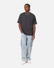 Saint Morta Emboss Boxy T-Shirt Dark Grey