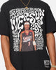 Mitchell & Ness Philadelphia 76ers Allen Iverson Player Abstract T-Shirt Faded Black