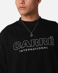 Carre Out Motion T-Shirt Black