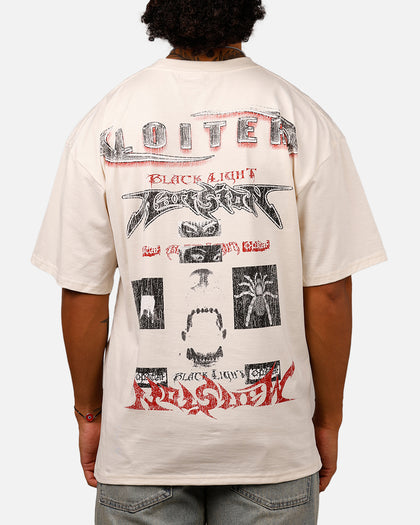 Loiter Dog House Vintage T-Shirt Off White
