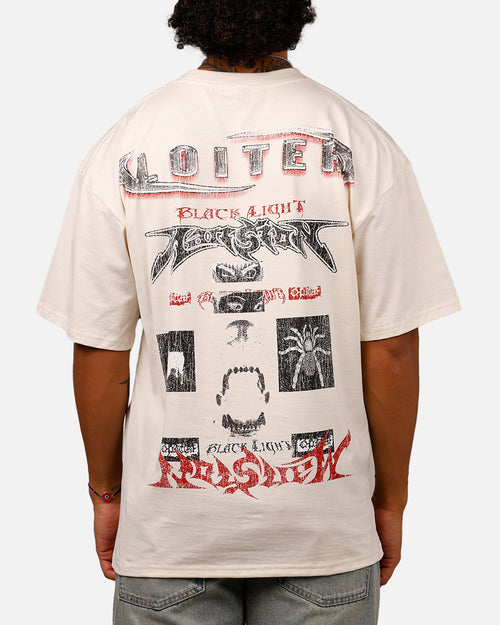 Loiter Dog House Vintage T-Shirt Off White
