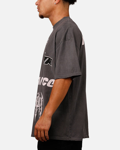 Loiter Racer T-Shirt Charcoal