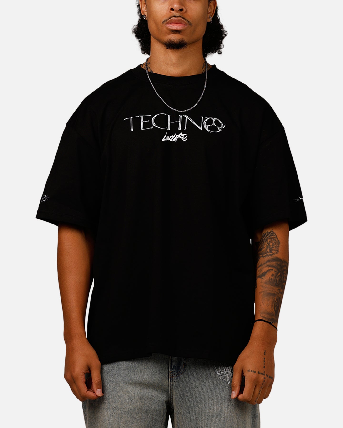 Loiter Techno T-Shirt Black | Culture Kings US