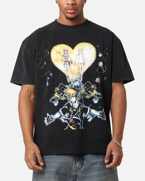Goat Crew X Kingdom Hearts Heavy T-Shirt Vintage Black