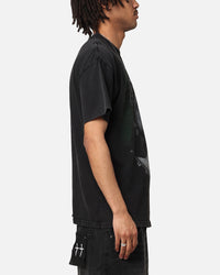 73Studio X House Of The Dragon Alicent Vintage T-Shirt Black Acidwash