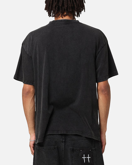Goat Crew X House Of The Dragons Blood Vintage T-Shirt Black Acidwash