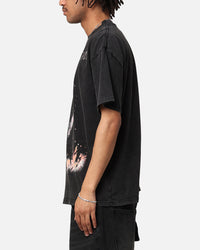 73Studio X House Of The Dragons Blood Vintage T-Shirt Black Acidwash