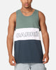 Carre Boost Panel Singlet Forest Green
