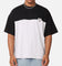 Carre Floral Oversized T-Shirt Black/Grey Marl