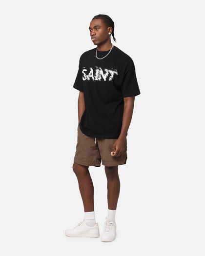 Saint Morta System Overload Boxy T-Shirt Black