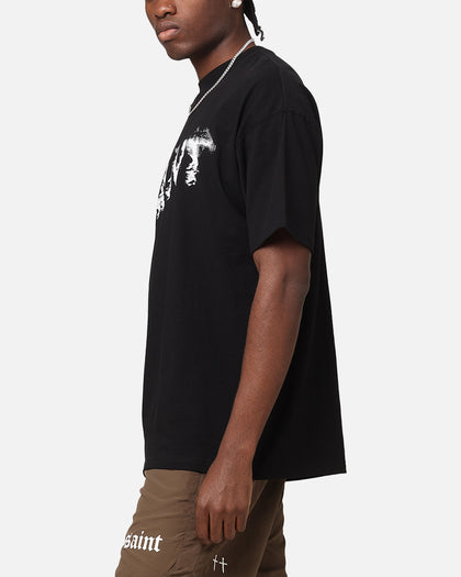 Saint Morta System Overload Boxy T-Shirt Black