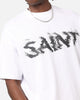 Saint Morta System Overload Boxy T-Shirt White/Black