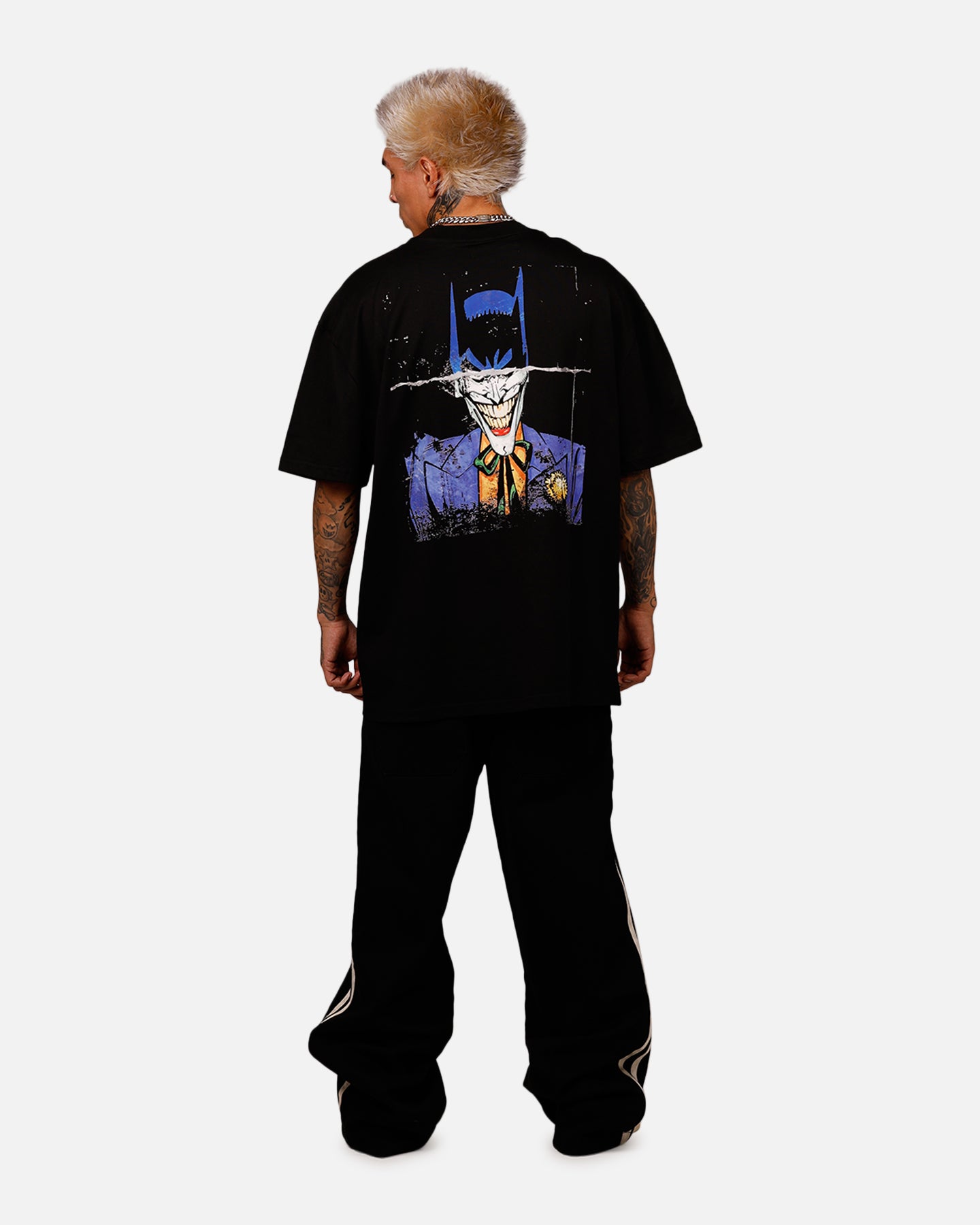 Freeze Max DC Batman Half Joker Batman 'Troublemakers' T-Shirt
