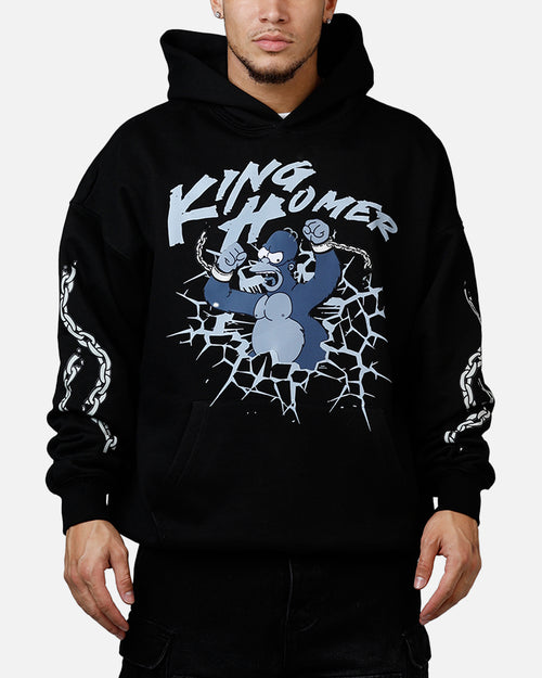 Freeze Max The Simpsons 'The Simpson Treehouse Of Horror' King Homer Hoodie Black