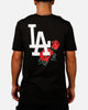 New Era Los Angeles Dodgers Rose T-Shirt Black/Red