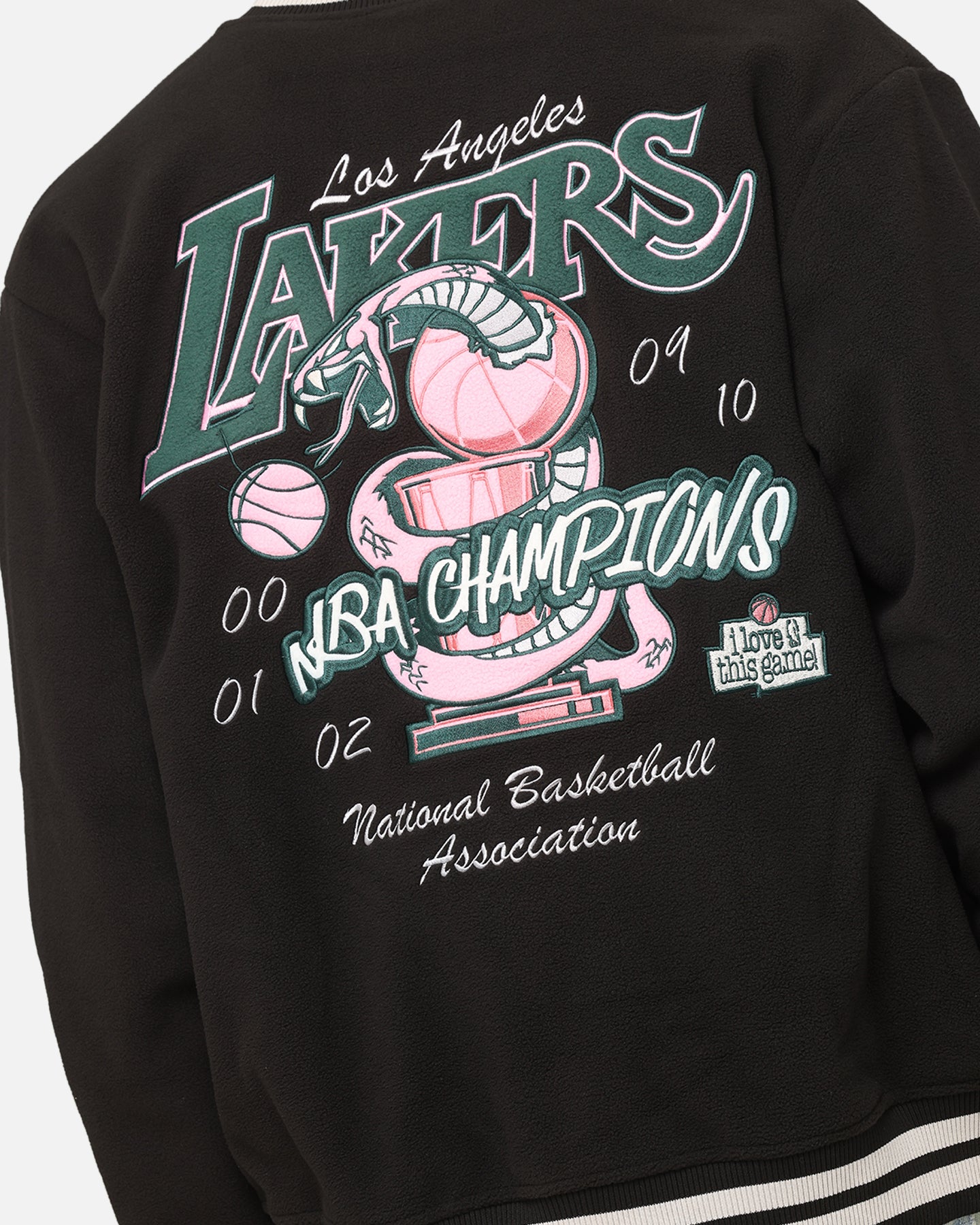 Mitchell & Ness Los Angeles Lakers Champions Jacket Black