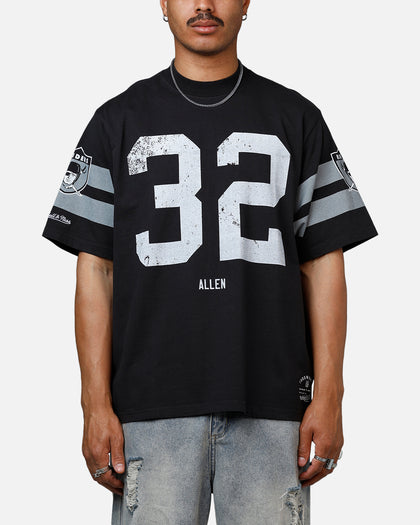 Mitchell & Ness Las Vegas Raiders Marcus Allen Boxy T-Shirt Faded Black