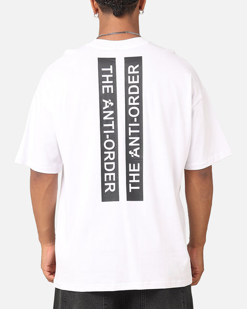 The Anti Order Merch Boxy T-Shirt White/Black