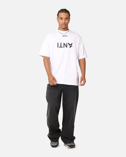 The Anti Order Merch Boxy T-Shirt White/Black