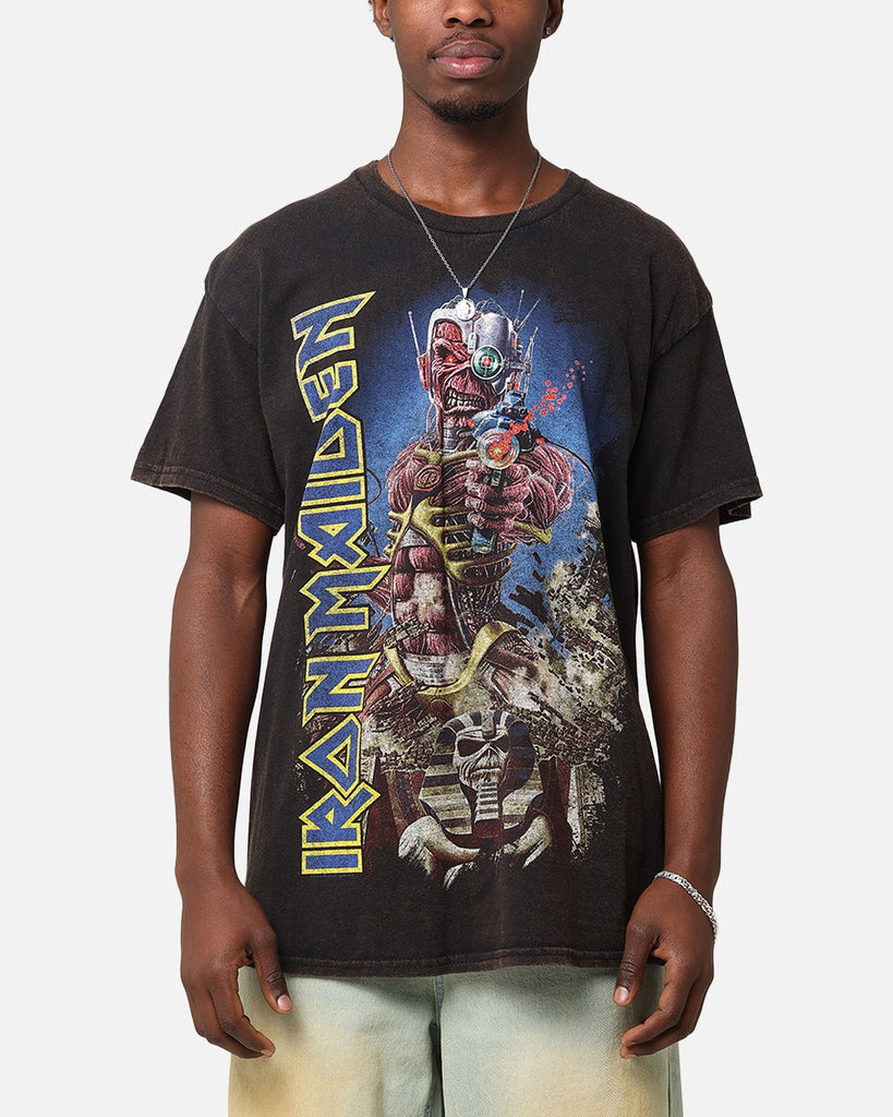 Iron Maiden Back In Time Vintage T-Shirt Black Vintage | Culture