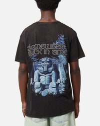 Iron Maiden Back In Time Vintage T-Shirt Black Vintage