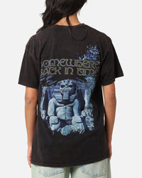 Iron Maiden Back In Time Vintage T-Shirt Black Vintage