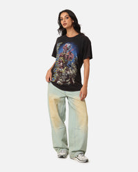 Iron Maiden Back In Time Vintage T-Shirt Black Vintage