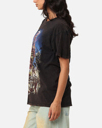 Iron Maiden Back In Time Vintage T-Shirt Black Vintage