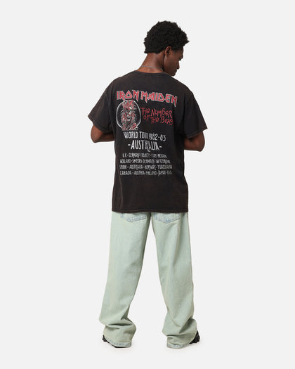 Iron Maiden Unleash Tour Vintage T-Shirt Black Vintage