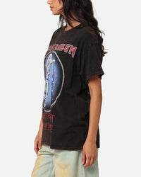 Iron Maiden Unleash Tour Vintage T-Shirt Black Vintage