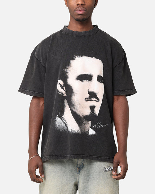 UFC By Culture Kings Tom Aspinall Vintage T-Shirt Black Acidwash