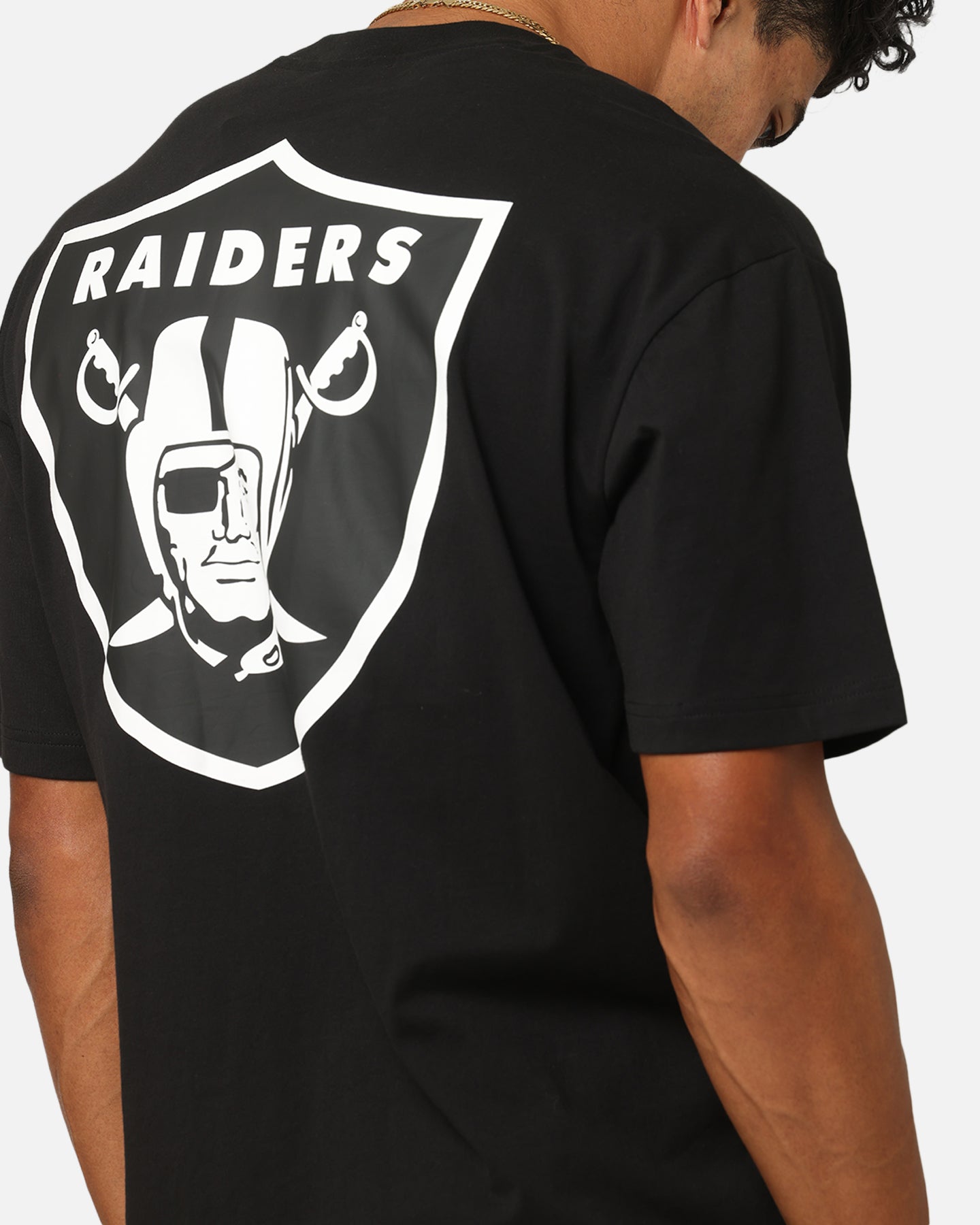 New Era Las Vegas Raiders Rose Oversized T-Shirt Black | Culture