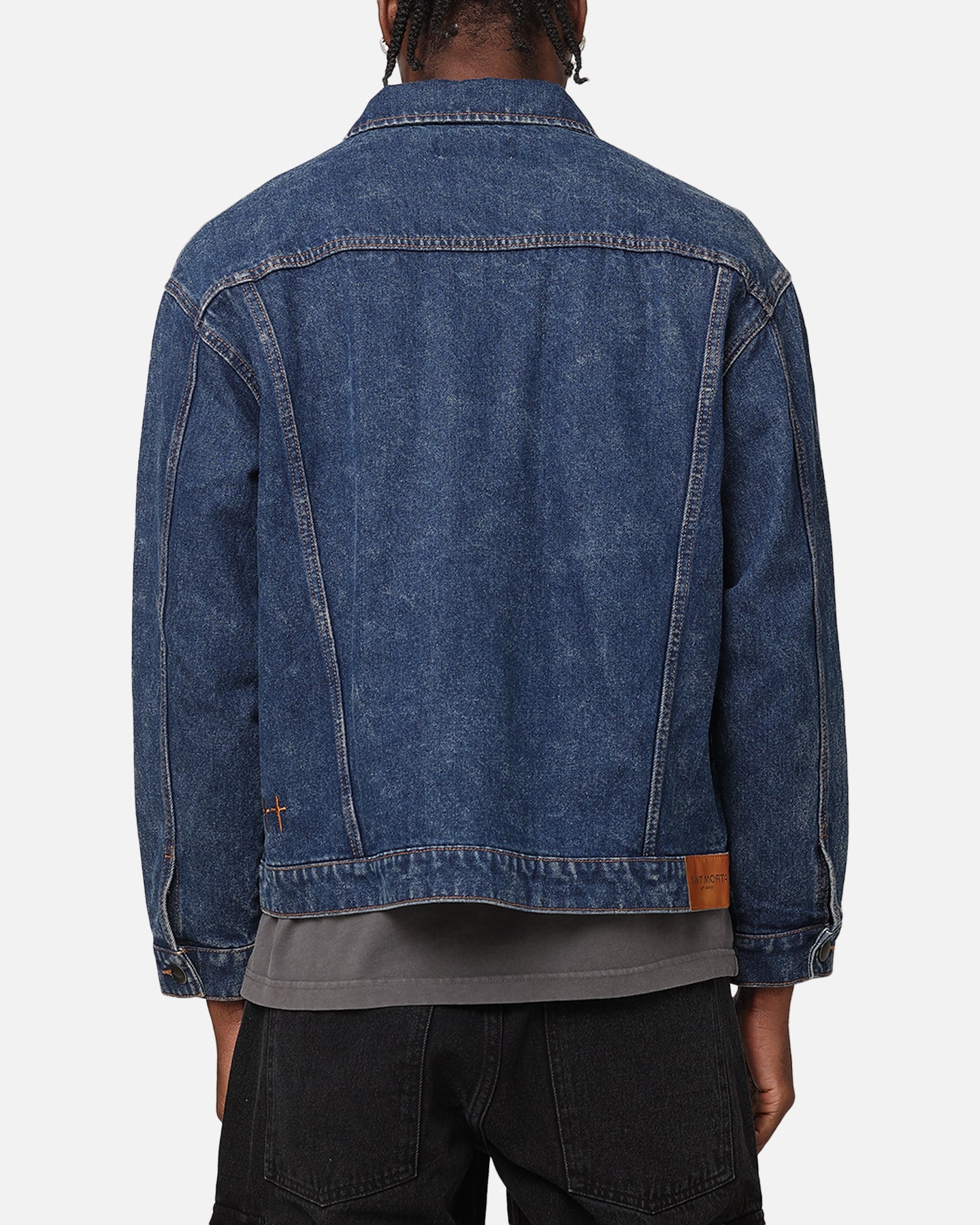 Saint Morta Rodeo Denim Jacket Dark Indigo | Culture Kings US
