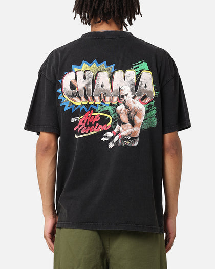 UFC By Culture Kings Alex Pereira Chama Vintage T-Shirt Black Acidwash