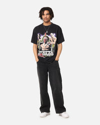 UFC By Culture Kings Alex Pereira Stone Hands Vintage T-Shirt Black Acidwash