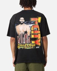 UFC By Culture Kings Brian Ortega T-City Vintage T-Shirt Black Acidwash