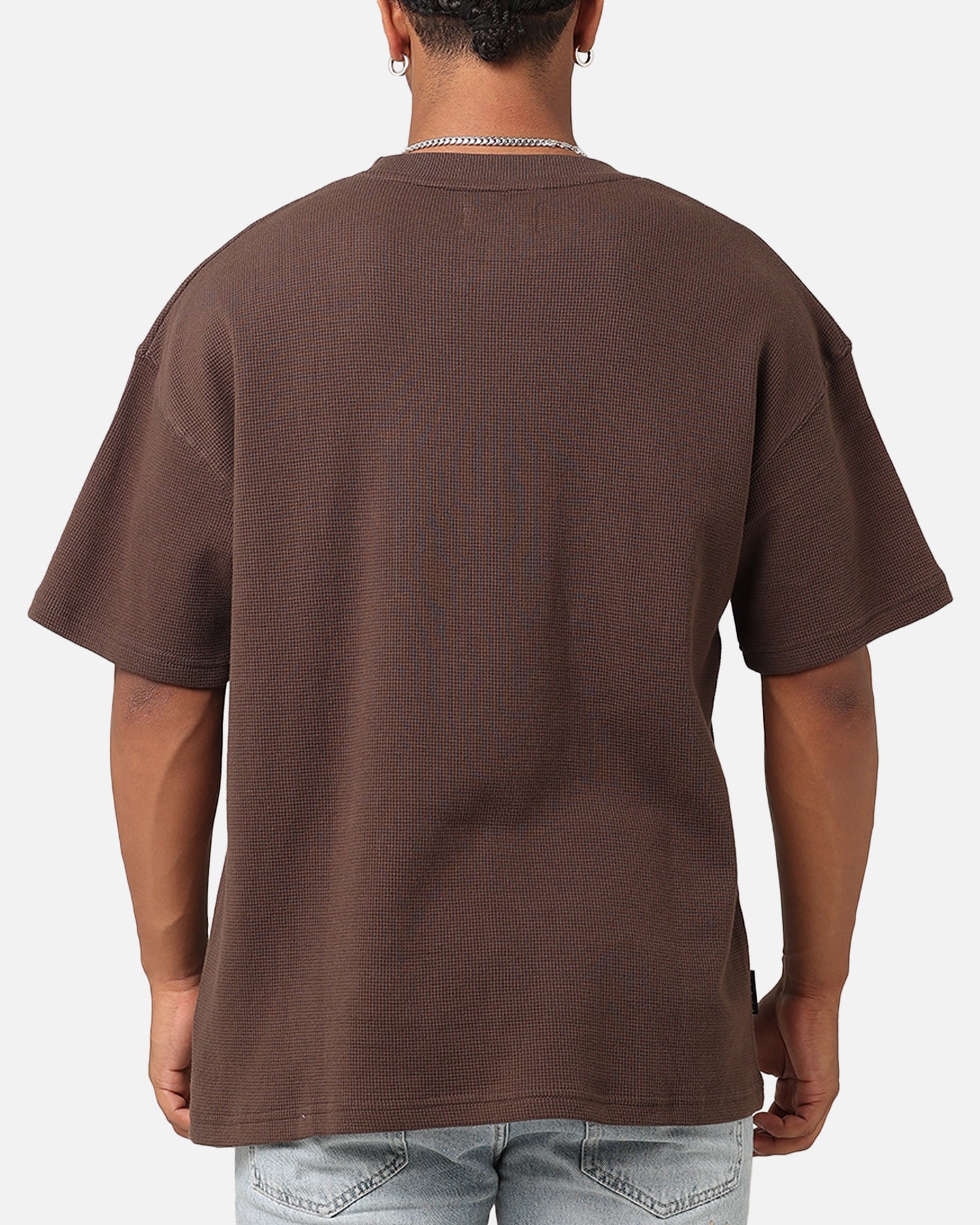 Saint Morta Waffle T-Shirt Chocolate Brown | Culture Kings US