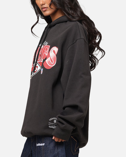 Mitchell & Ness Kansas City Chiefs Arch Hoodie Faded Black