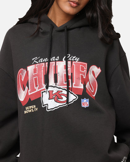 Mitchell & Ness Kansas City Chiefs Arch Hoodie Faded Black