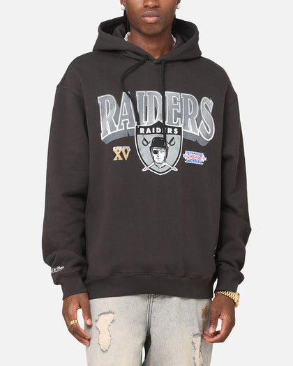 Mitchell & Ness Las Vegas Raiders Arch Hoodie Faded Black