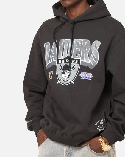 Mitchell & Ness Las Vegas Raiders Arch Hoodie Faded Black