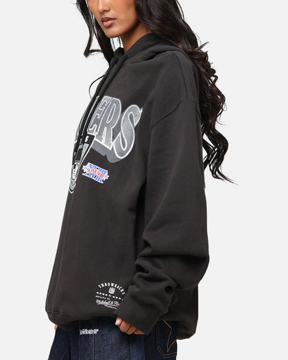Mitchell & Ness Las Vegas Raiders Arch Hoodie Faded Black
