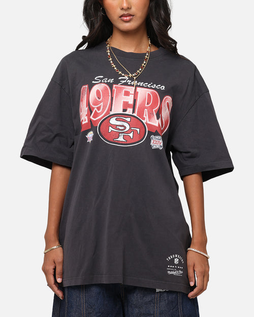 Mitchell & Ness San Francisco 49ers Arch T-Shirt Faded Black