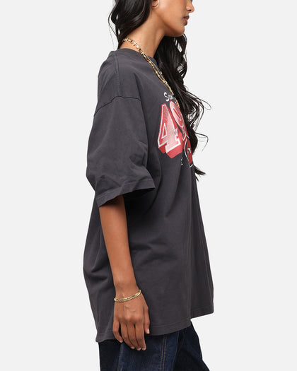 Mitchell & Ness San Francisco 49ers Arch T-Shirt Faded Black