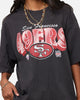 Mitchell & Ness San Francisco 49ers Arch T-Shirt Faded Black