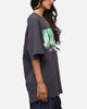 Mitchell & Ness New York Jets Arch T-Shirt Faded Black