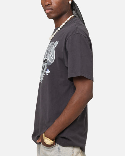 Mitchell & Ness Las Vegas Raiders Arch T-Shirt Faded Black