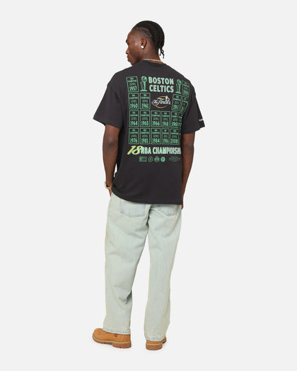 Mitchell & Ness Boston Celtics Champions Report "Champ Pack" T-Shirt Faded Black