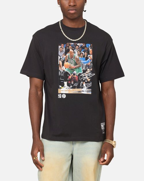 Mitchell & Ness Boston Celtics Shaquille O'Neal Dunk 'Luck of the Irish' T-Shirt Faded Black