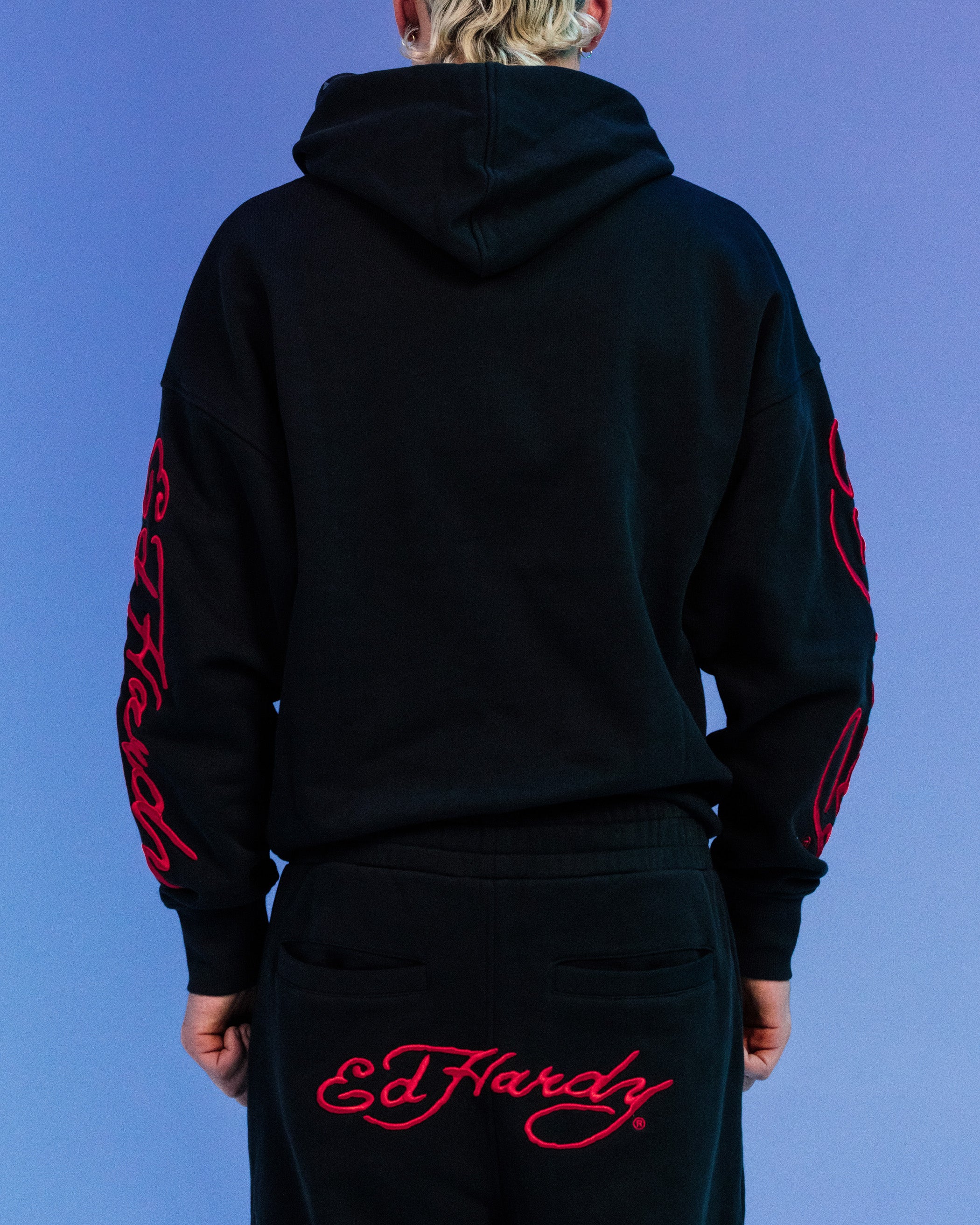 Ed Hardy By Loiter Full Zip Hoodie Black | Culture Kings US